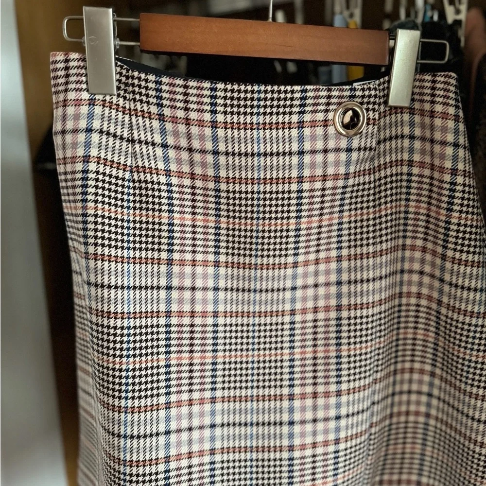 Sandro Multicolor Plaid Blazer set - Picture 7 of 7